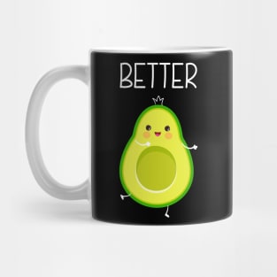 Better Half Avocado Couple Matching Mug